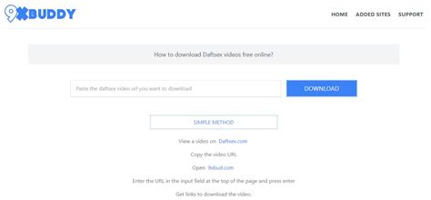 Direct links to Daftsex, xfreehd etc.. are automatically removed..